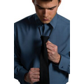 Men's Zipper Polyester Tie